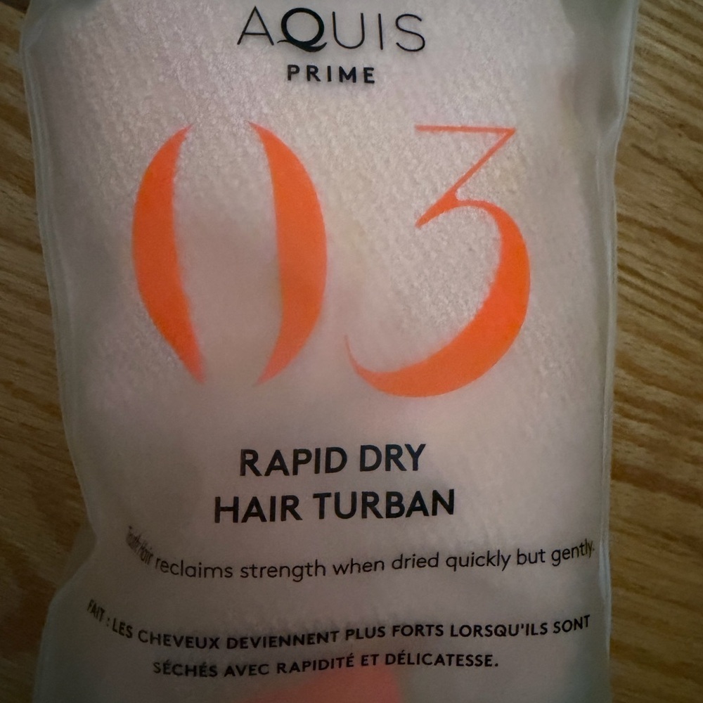 Aquis Prime Rapid Dry Hair Turban